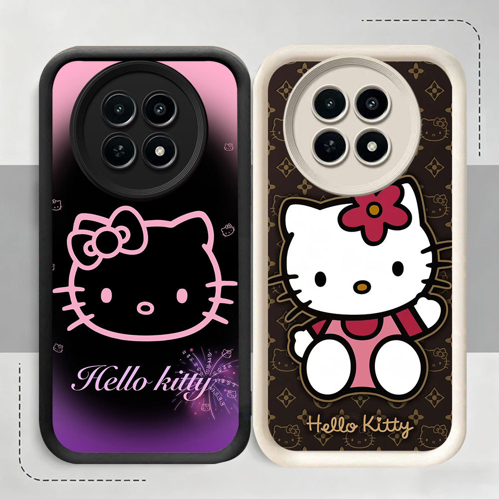 Murah Casing HP TPU Anti Gores Realme 12 12X 13 C65 P1 Narzo N65 70 Pro Plus HR-58 Hello Kitty