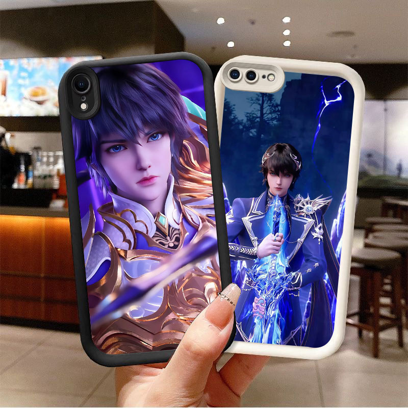 A2-56 Singgasana Segel - Long Haochen Case Lembut Casing untuk iPhone 7 XR XS 6 8 X Max Plus