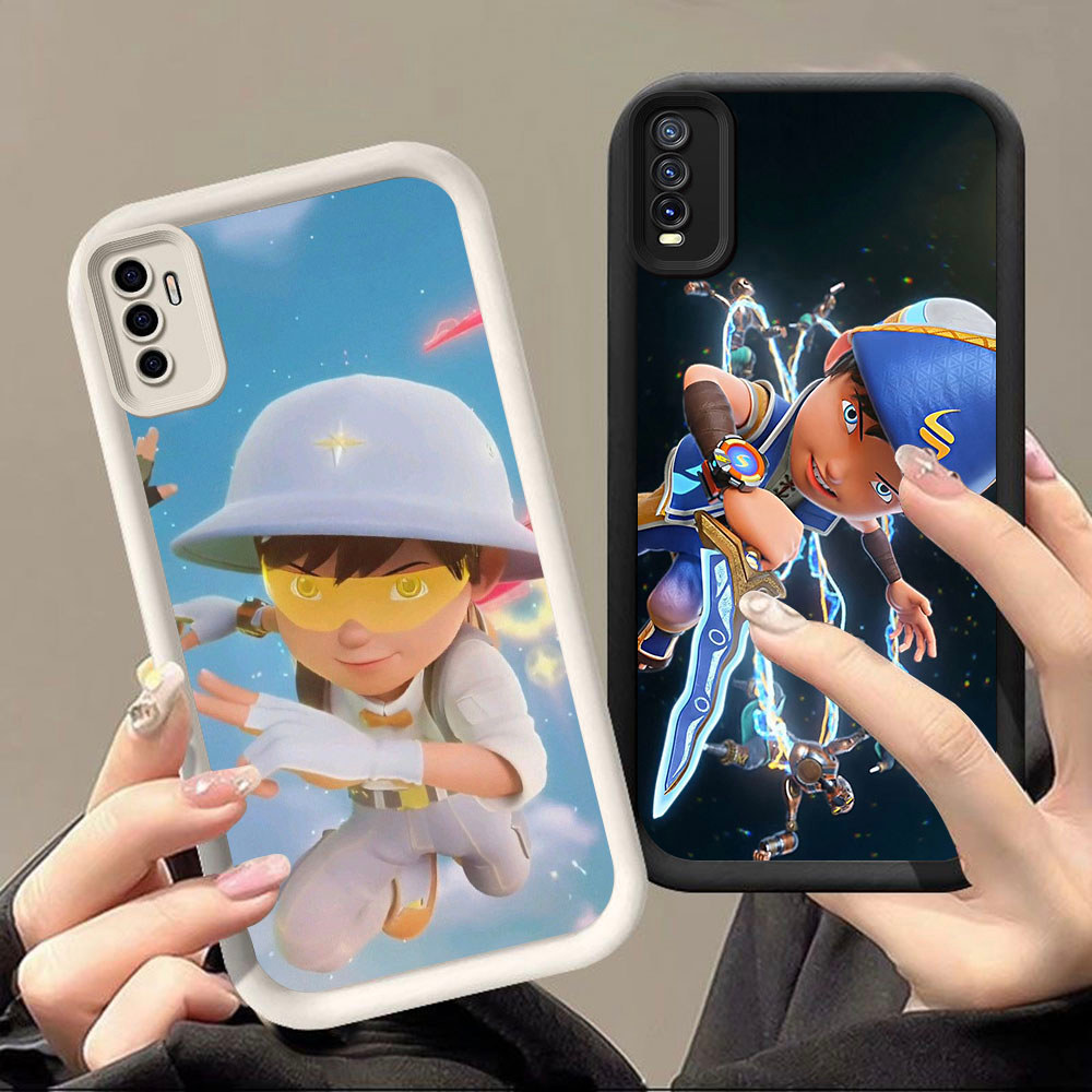 KT-93 Boboiboy Casing HP Untuk VIVO Y12S Y20 Y20S Y20i Y11S V19 V50 S1 iQOO 13 Lite Pro