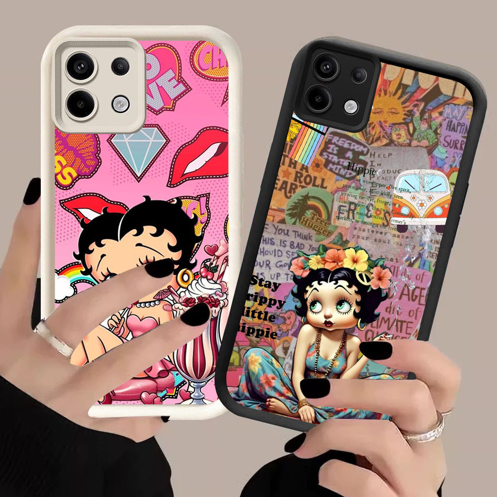 Casing HP Untuk Infinix Note Zero 30 40 40S Pro Plus KR-40 Vintage Betty Boop