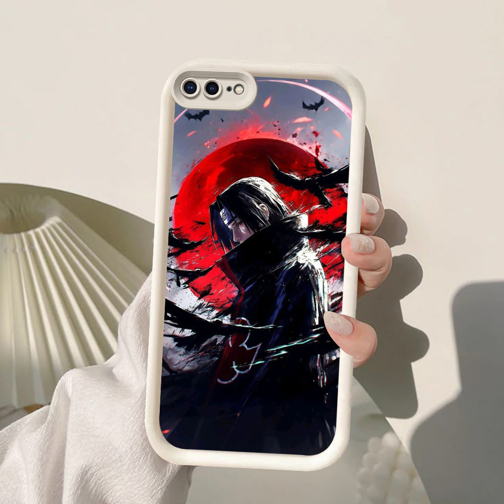 SOFTCASE Casing untuk iPhone 7 8 6 XR X Plus FA-25 Naruto Uchiha Itachi