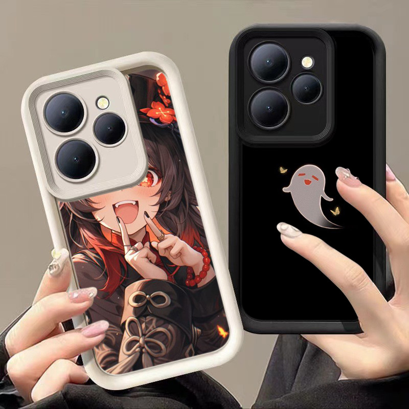 HA67 Hu tao Genshin Impact Untuk Infinix Casing hp Softcase Silikon Kasing untuk Tecno POP 9 8 Camon
