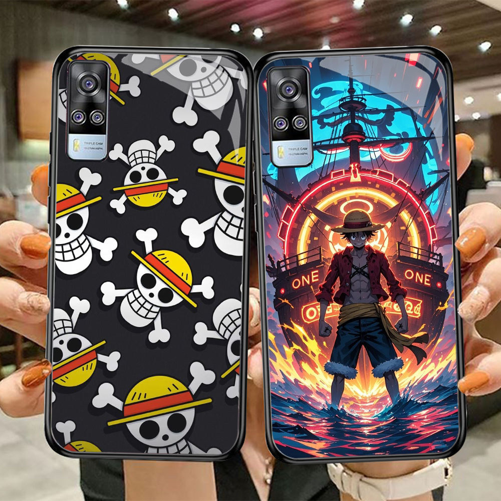 KB-24 One Piece HD Glass Casing untuk VIVO Y51 V21E Y31 Y52 V21S V21 V20 Y53S