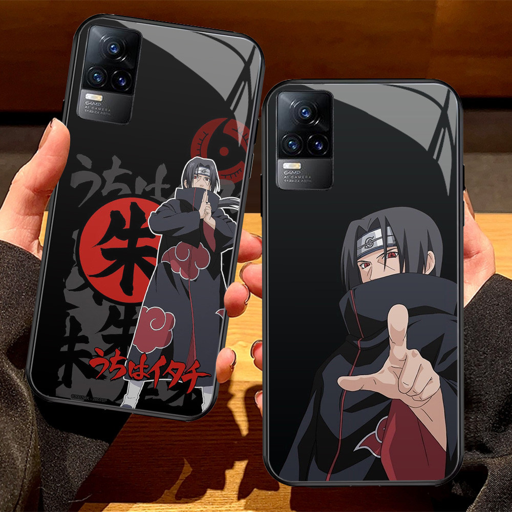 G-45 Naruto Sasuke HD Kaca Casing untuk VIVO Y53S Y02t Y02 Y31 V21S V21 Y52 V21E V20 Y51 Y02a 5G Cas