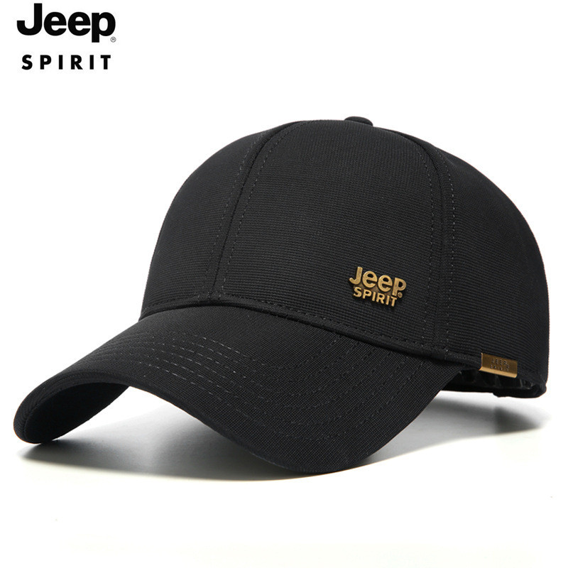 Topi Pria Dropshipping JEEP SPIRIT pria, baseball berlapis bulu untuk    , topi kasual model duckbil