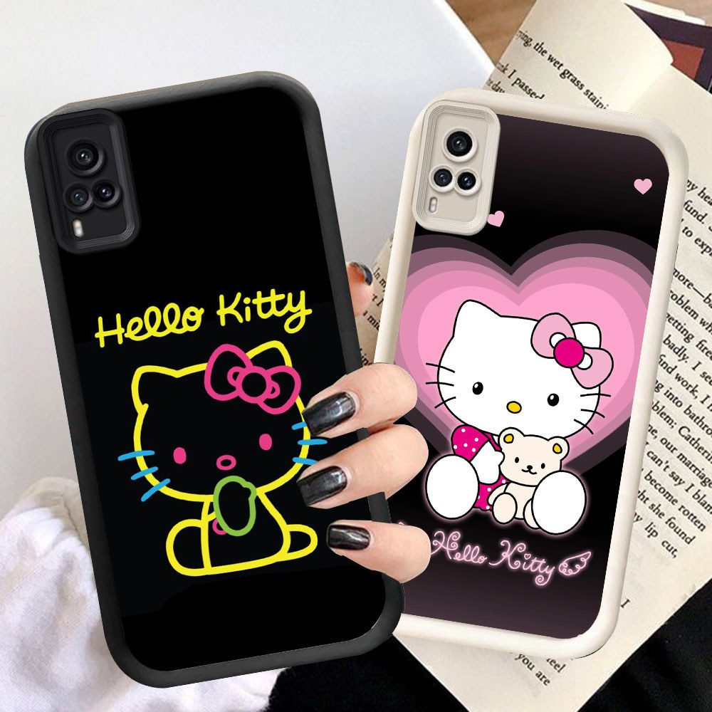 Casing HP Untuk VIVO Y51 Y53s Y33 Y73 V21E V21 Y51S Y31 Y51A HR-58 Hello Kitty