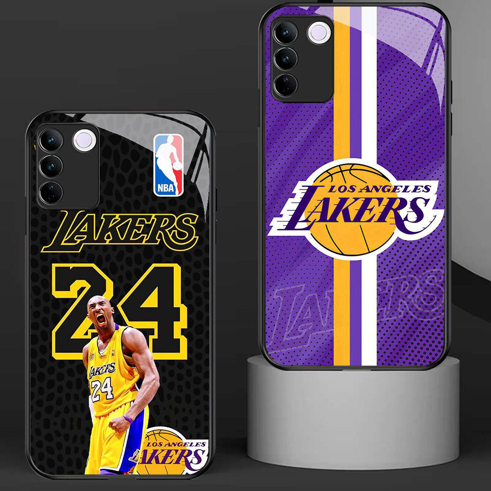 KD-75 NBA Jordan James Kobe HD Glass Casing untuk VIVO V27E V29 V30 V23 Y200E T3 Y100 V27 V29E V23E 