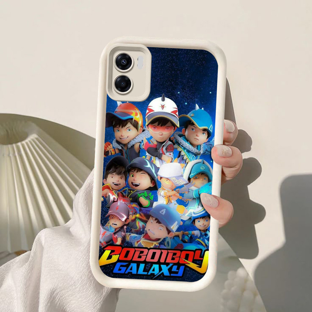 Silicone Case Casing untuk Realme Note Narzo N55 30A 50A 20 70T N53 50i 80 Lite Prime FA-6 BoBoiBoy 