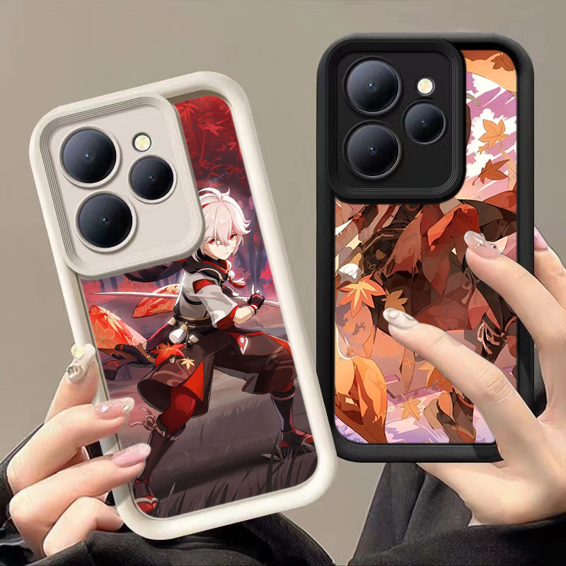 HA72 Kaedehara Kazuha Genshin Impact Untuk Infinix Casing hp Softcase Silikon Kasing untuk Tecno POP