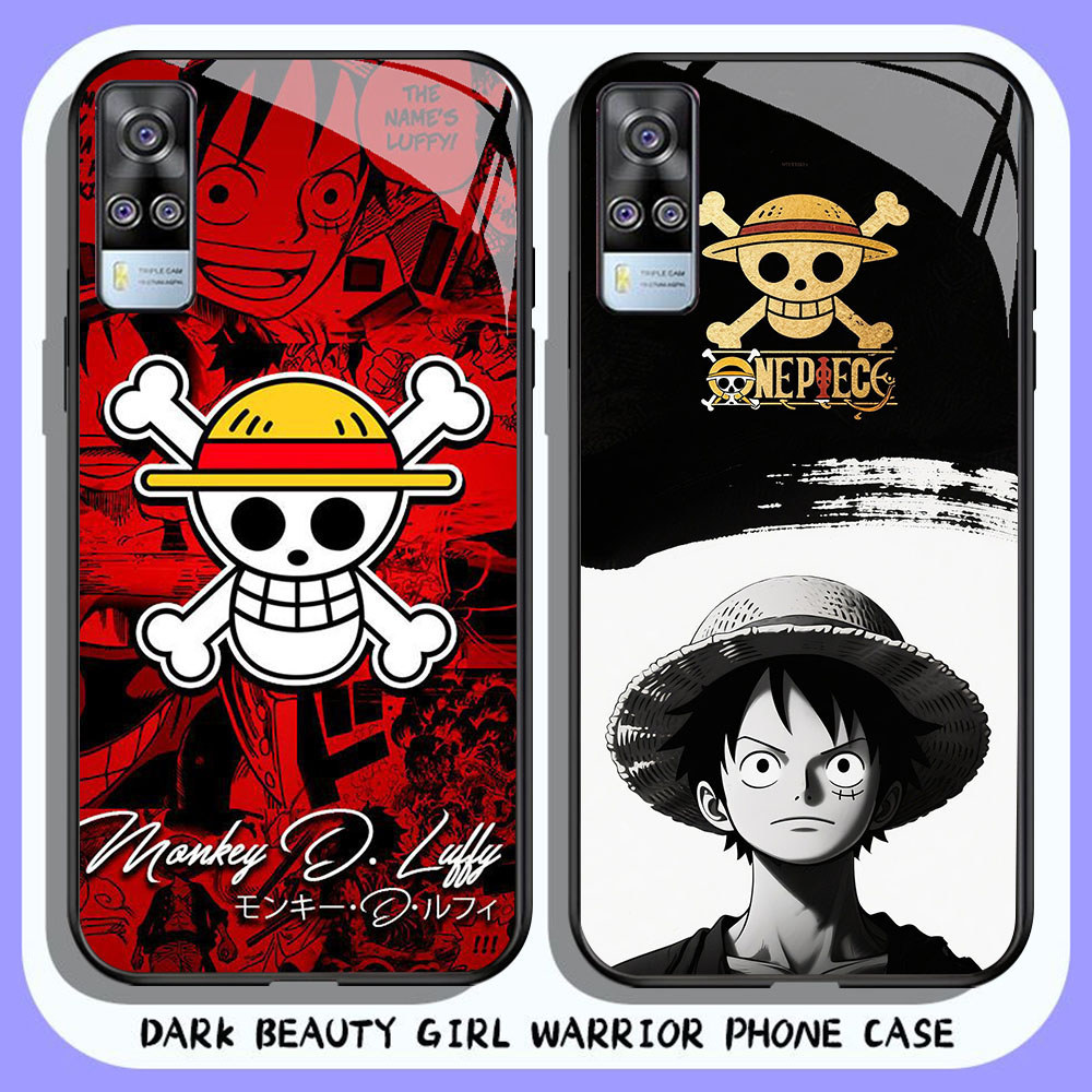 DF-20 One Piece HD Glass Casing untuk VIVO Y51 V21E Y31 Y52 V21S V21 V20 Y53S