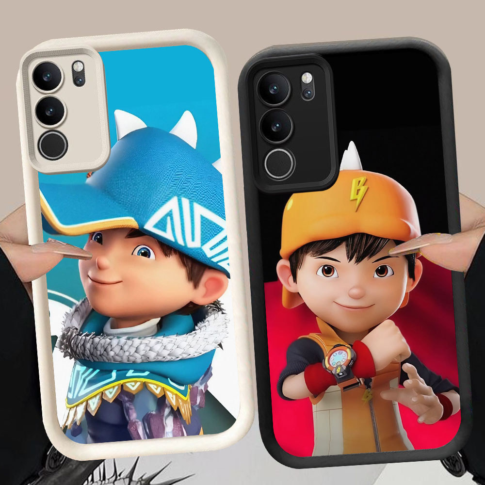 HM-69 Boboiboy Casing HP Untuk VIVO Y19S Y200 Y300 V40 Lite Pro