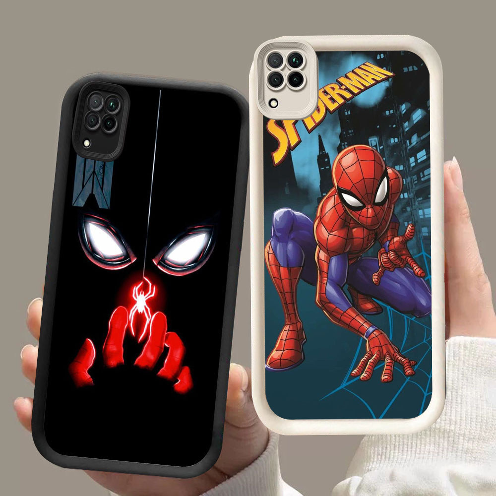 KT-32 Spiderman Casing HP Untuk Samsung A12 A22 J2 J4 J6 J7 A03 Core Prime Pro Plus