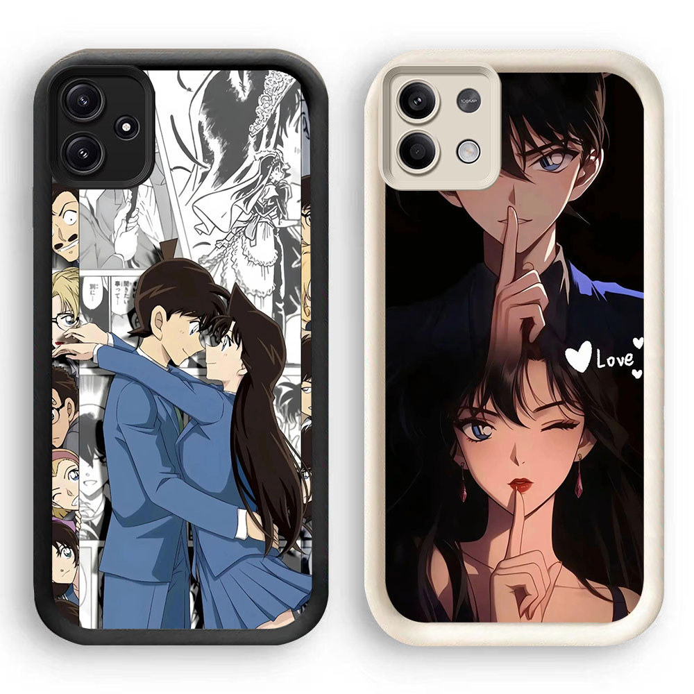 Casing HP Untuk Xiaomi Redmi Note 12 13 14 Pro HR-50 Detective Conan