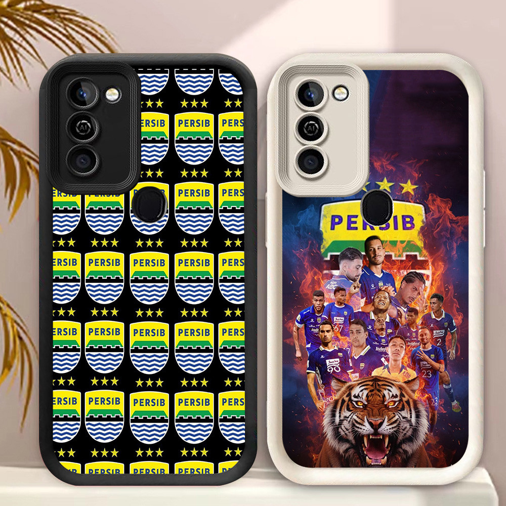 MH43 Persib Casing untuk Infinix Smart 6 5 Ram2 Ram3 10 Plus Kasus