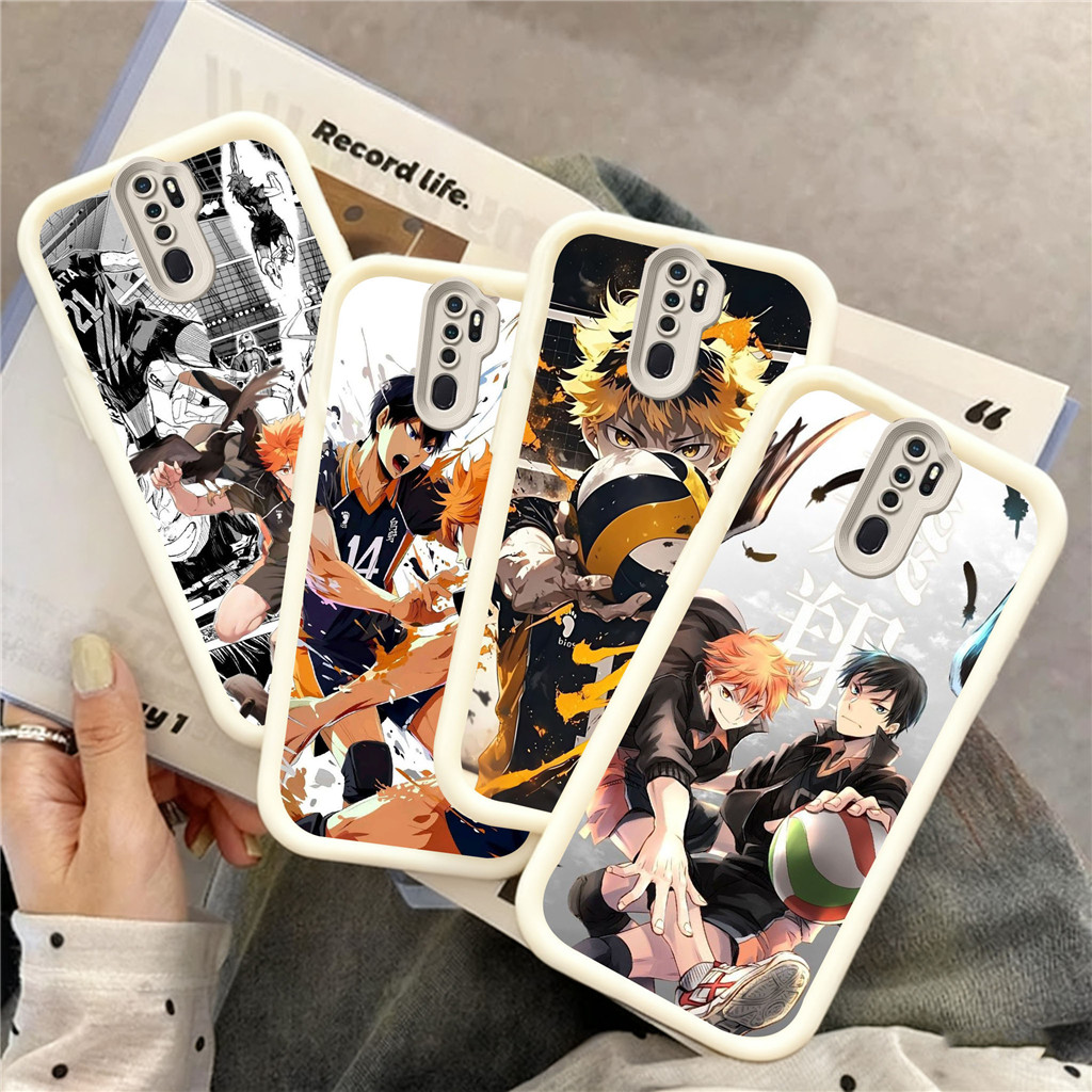 BU15 Haikyuu Anime kasus silikon Casing untuk OPPO F17 F23 F19 A98 F21 F19S F25 F11 F15 Pro 5G lunak