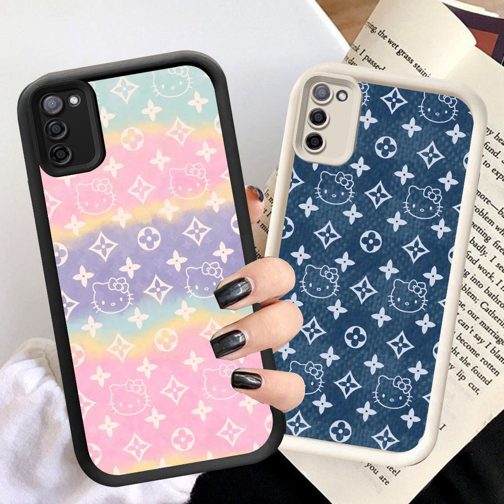 Casing HP Untuk Samsung A03S M30S A31 M02S F02S M21 A71 A02S A51 S20 FE HR-95 LV Kitty Cat