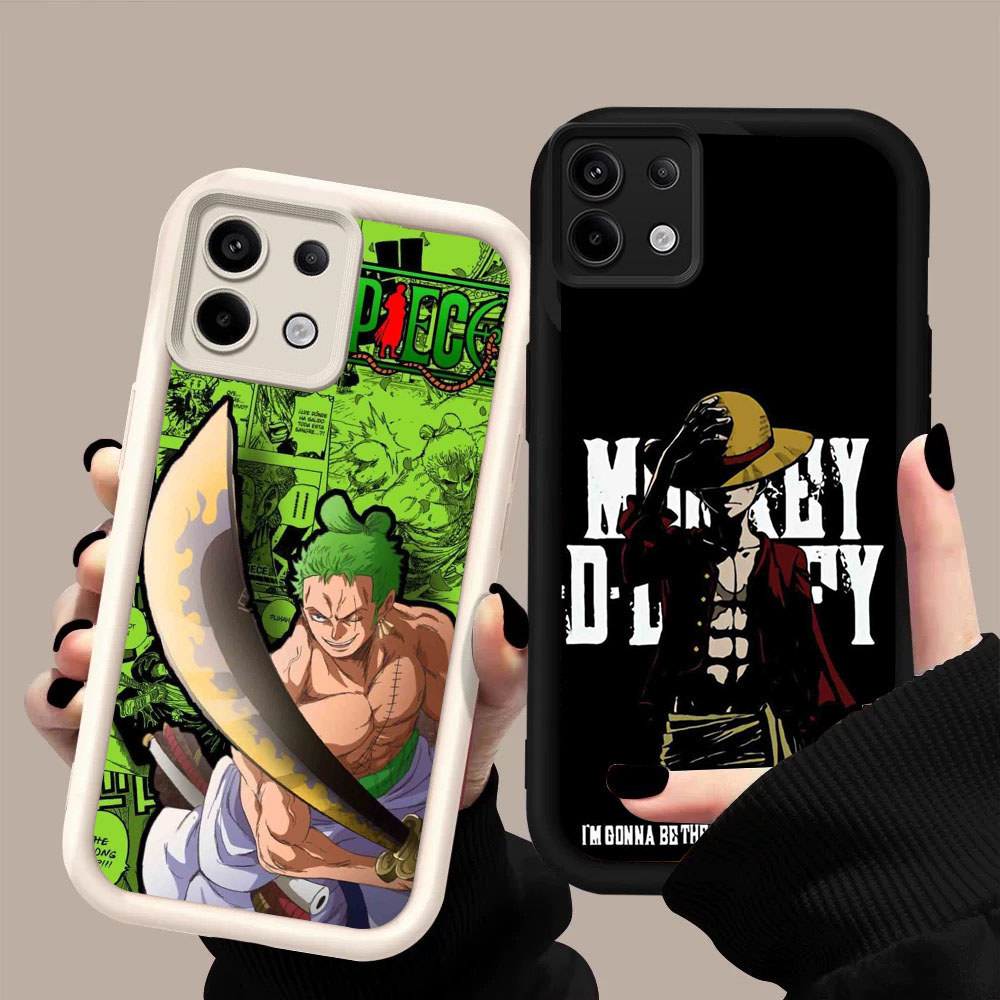 KT-71 Monkey D Luffy Casing HP Untuk Infinix Smart 7 9 ITEL A80 P65 Tecno POP 7 Spark 30C GO GT 20 P
