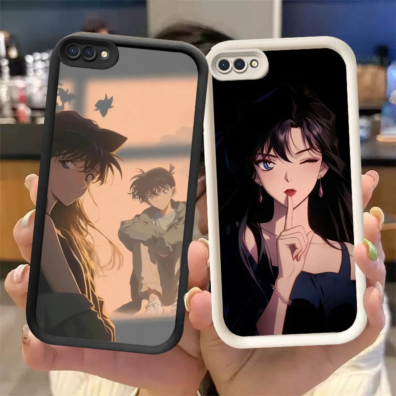 WW-6 Conan Case Lembut Casing untuk OPPO Realme A3S C2 C2s A1K A12 A12E A12s