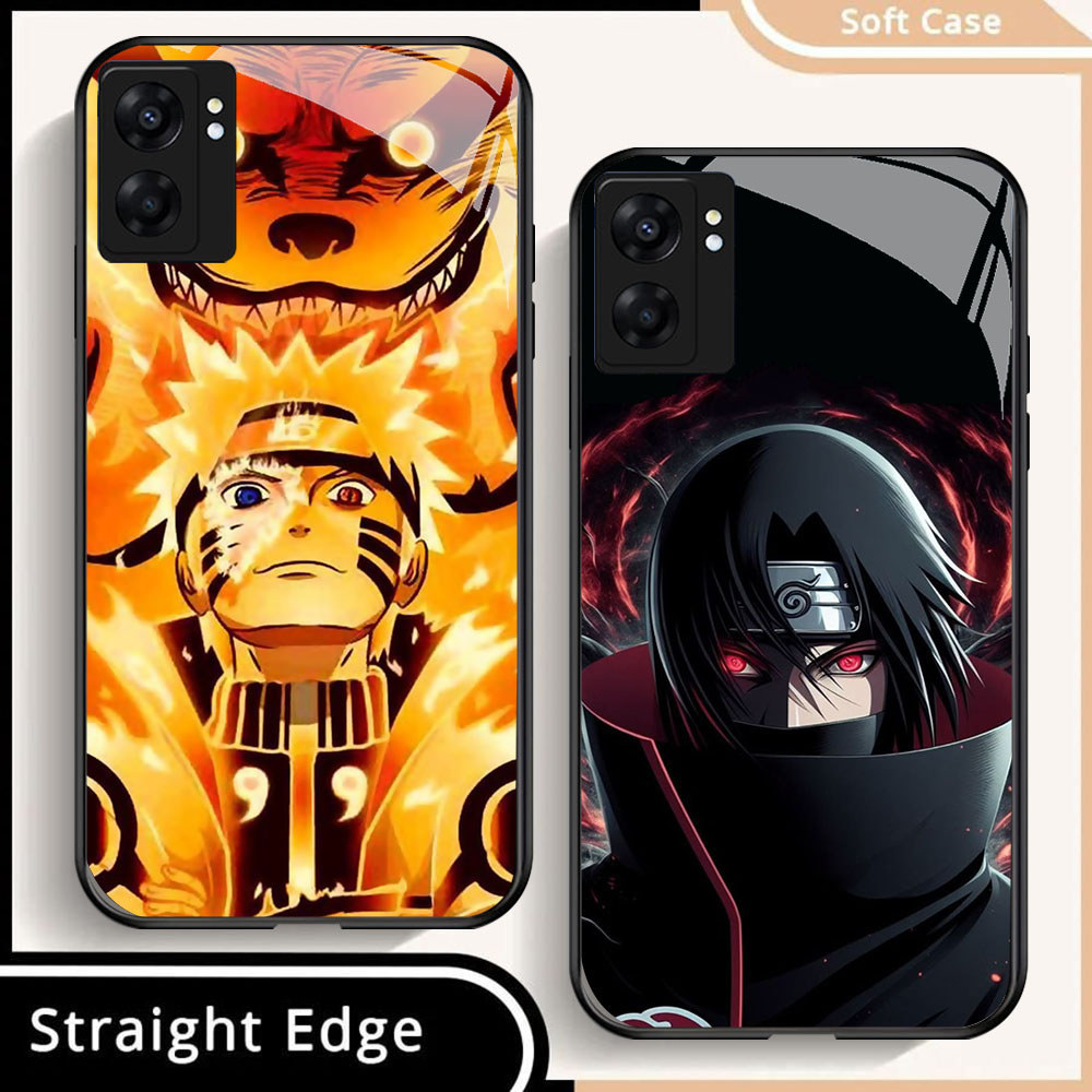 HR-74 Naruto Anime HD Glass Casing HP OPPO A57 A16K A16E A76 A77 A17 A77S A57S A36 A96