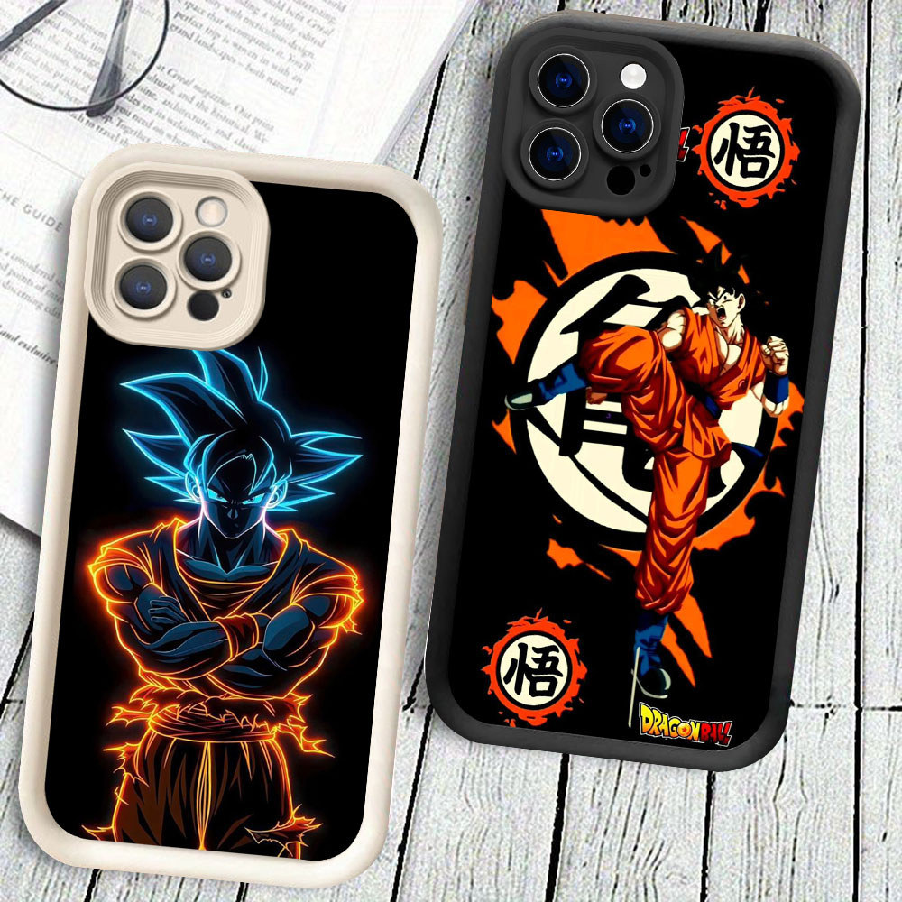 KD-13 Goku Murah Casing HP TPU Untuk iPhone 17 15 16 14 Pro Max