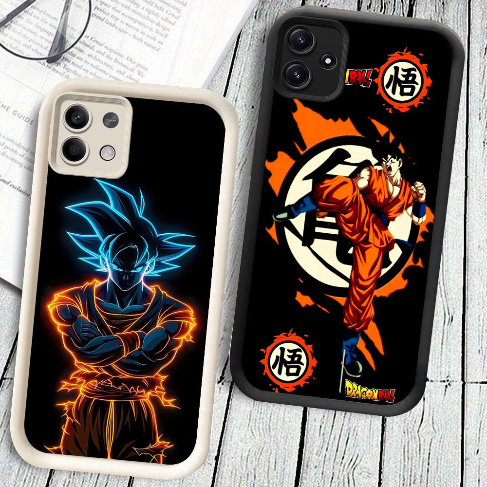 KD-13 Goku Casing HP Untuk Xiaomi Redmi Note 12 13 14 Pro