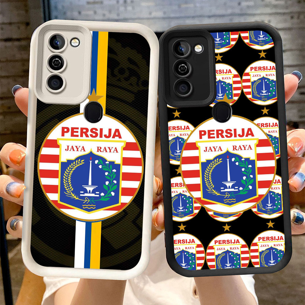 MH46 Persija Casing untuk Infinix Smart 6 5 Ram2 Ram3 10 Plus Kasus