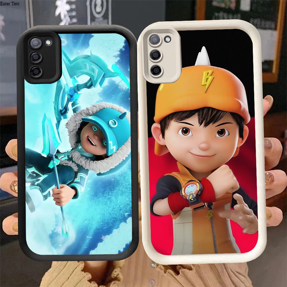 PC-3 Boboiboy Silikon Casing untuk HP Samsung FE A51 S20 M30S M21 A71 2020