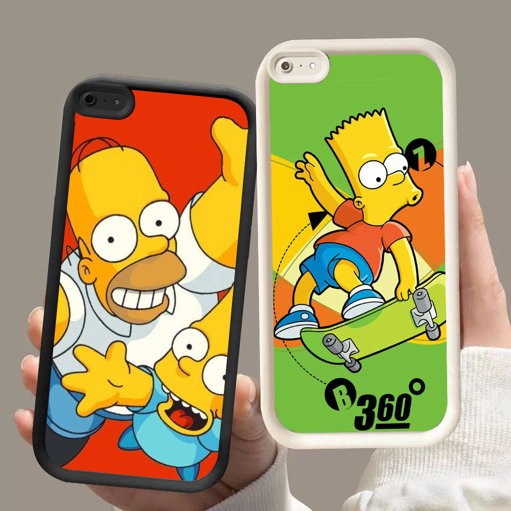 Murah Casing HP TPU Realme C30 C30S C15 12 P1 Narzo 50i Prime Pro Plus KR-94 Simpson