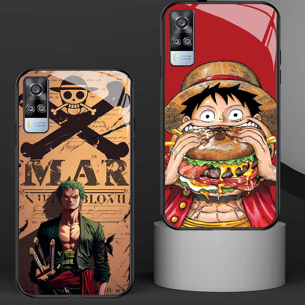 TR-7 One Piece HD Glass Casing untuk VIVO Y51 V21E Y31 Y52 V21S V21 V20 Y53S