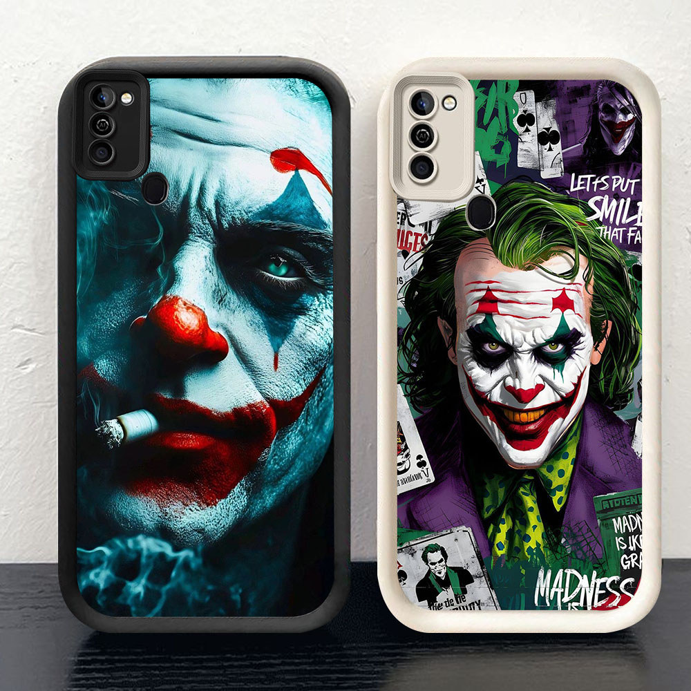 KD-62 Joker Smoking Casing HP Untuk Infinix Smart 5 Note 50 50X 50S HOT 12 11 10 Play Pro