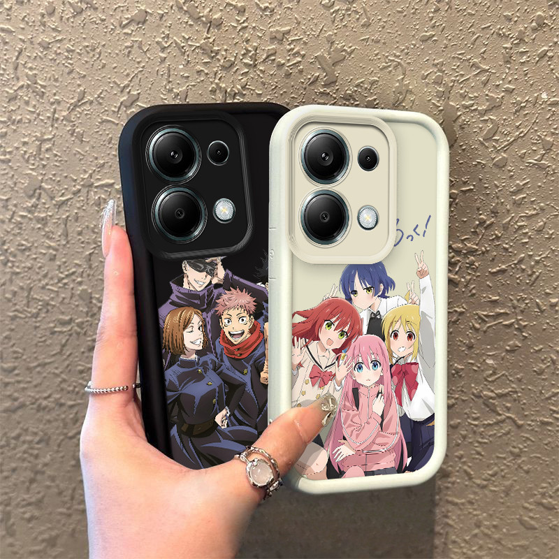 Karakter Anime SoftCase Anti Jatuh FOR XIAOMIPOCO M7PRO 5G POCO M6PRO 4G POCO M5S POCO M4PRO 5G POCO