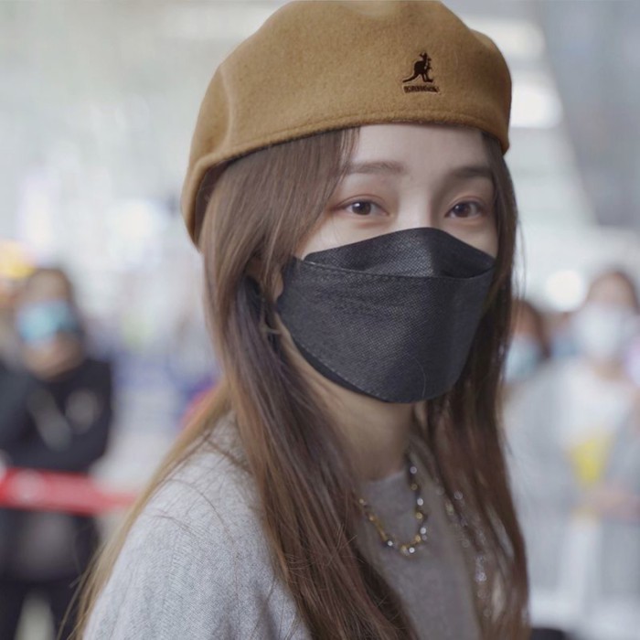 Topi Kangol Baret Kanguru Wol 504 Topi Pelukis Bintang Retro Pasangan Pria dan Wanita dengan Gaya Y