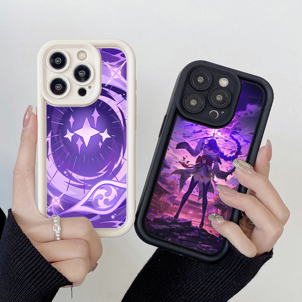 Casing Hp untuk iPhone 11 12  Pro Max XS Max X XR 12 mini 7 8 Plus PP149 Raiden Shogun Silikon TPU P