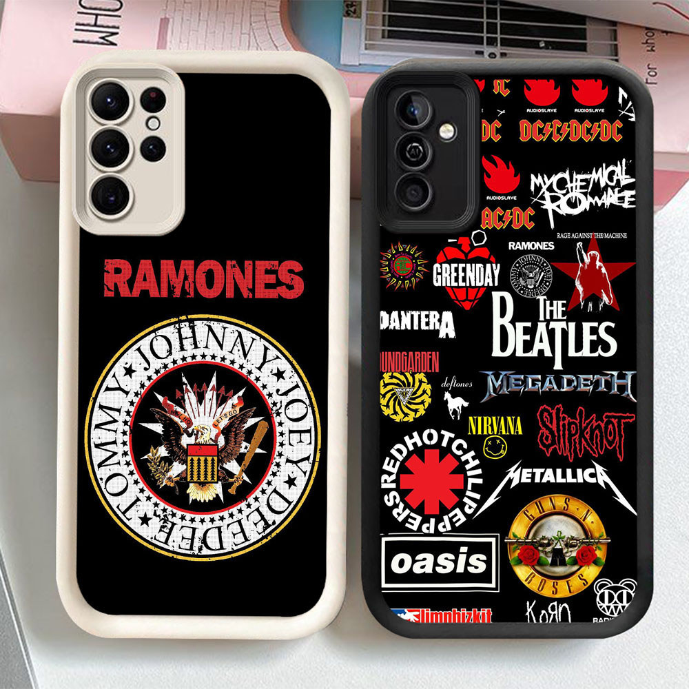 Casing HP Untuk Samsung A55 A54 A05 M04 M15 M12 S25 S24 S21 FE Ultra TK-1 AC DC Rock