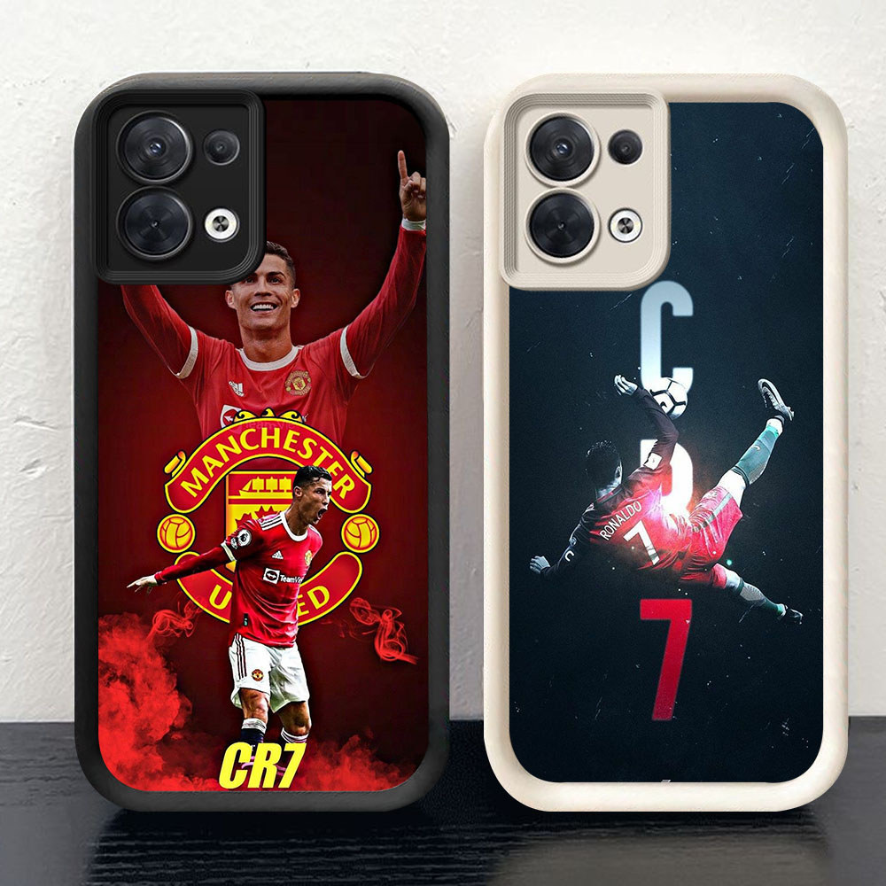 KD-46 Cristiano Ronaldo Murah Casing HP TPU Untuk Realme 5 5s 5i 6i C2 C2s 14X C71 C73 Narzo 10A 10 