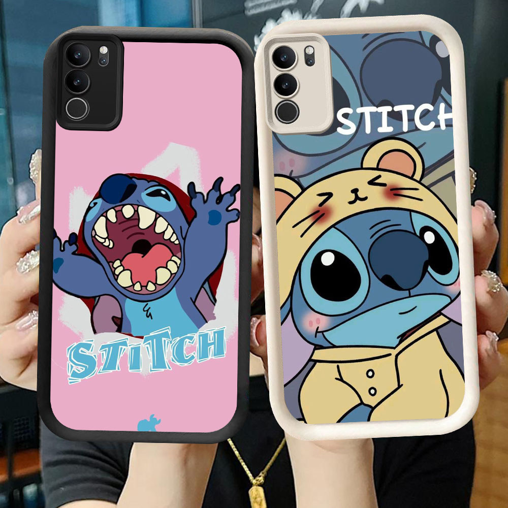 TS-20 Angel Stitch Casing HP Untuk VIVO Y19S Y200 Y300 V40 Lite Pro