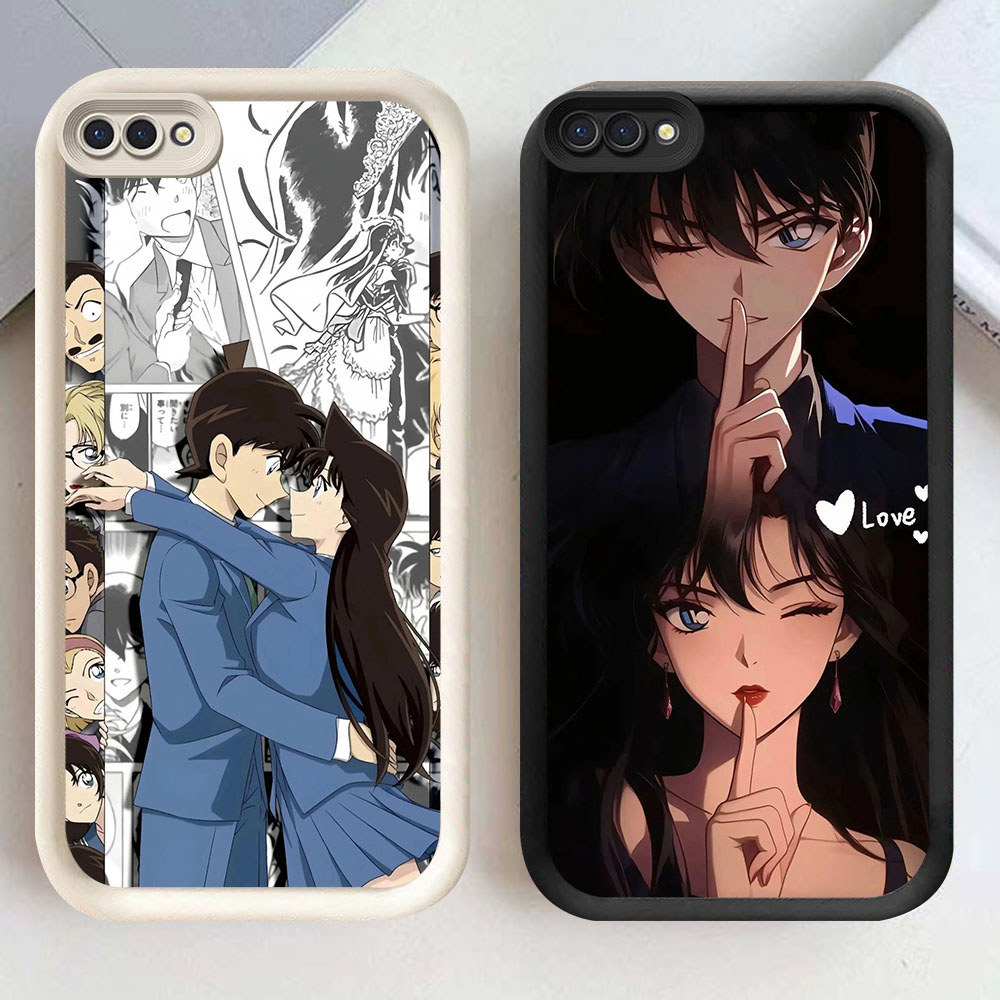 HM-68 Detective Conan Murah Casing HP TPU Anti Gores OPPO A3S A5 A5X A1K A6 A12E A5i Pro