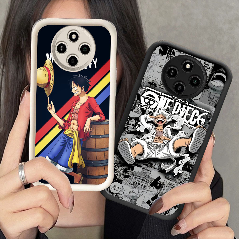 Casing HP Untuk Xiaomi Redmi A3 14C A3X Poco X3 C61 C75 NFC Pro KR-15 Monkey D Luffy