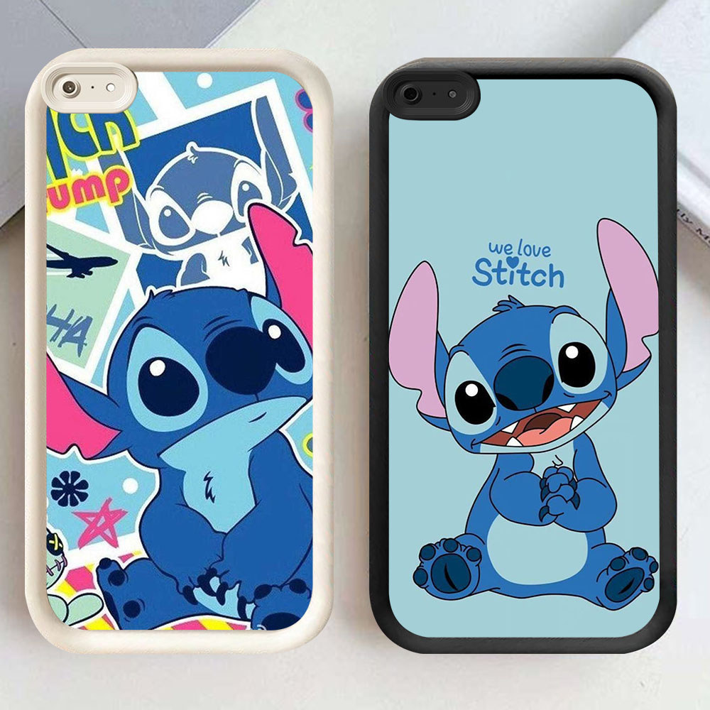 HM-1 Cute Stitch Murah Casing HP TPU Anti Gores Realme C30 C30S C15 12 P1 Narzo 50i Prime Pro Plus