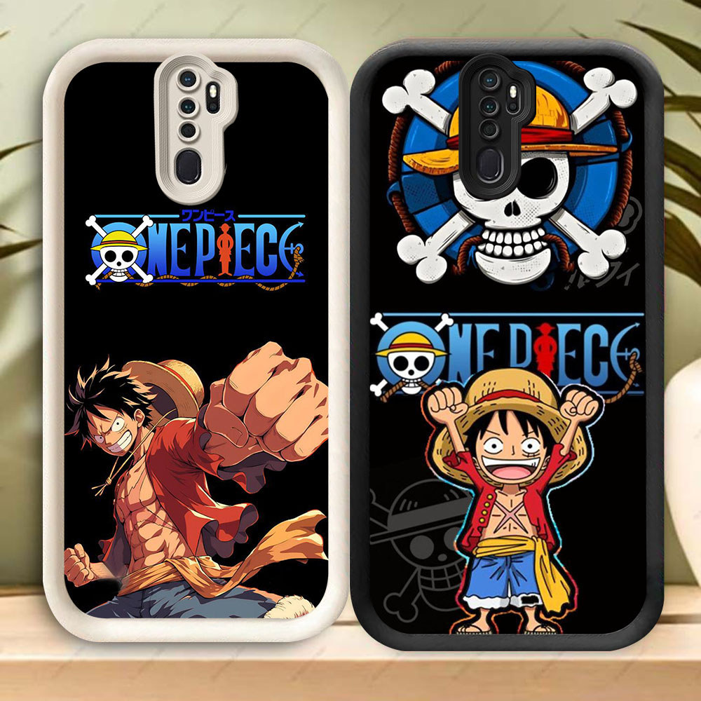 TS-78 Monkey D Luffy Murah Casing HP TPU Anti Gores OPPO A5 A9 F11 Reno 2F 2Z 8T Pro