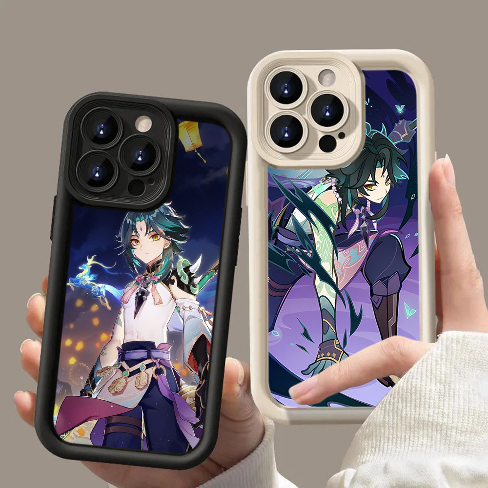 HA42 Genshin Impact game Xiao Untuk Realme Casing hp Softcase Silikon Kasing untuk Realme C11 2021 C
