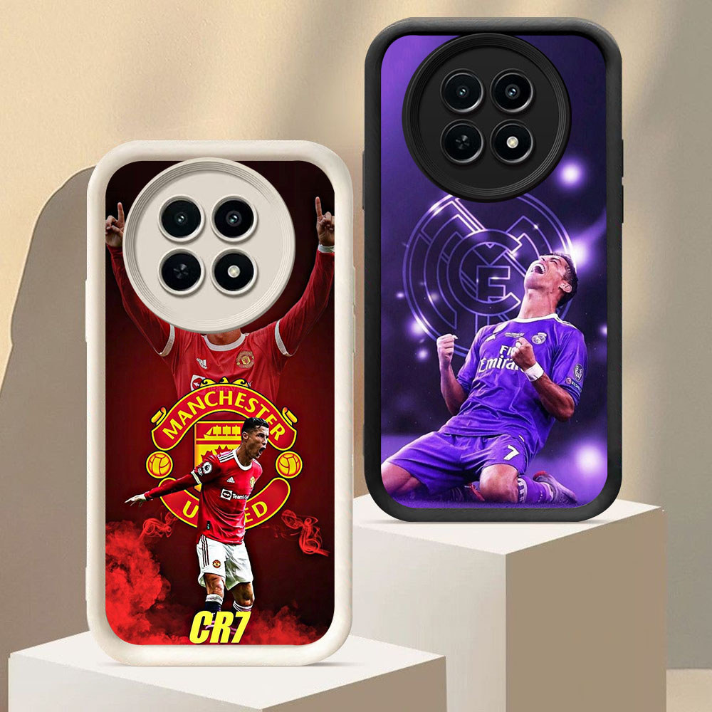 KD-46 Cristiano Ronaldo Murah Casing HP TPU Untuk Realme 12 12X 13 C65 P1 Narzo N65 70 Pro Plus