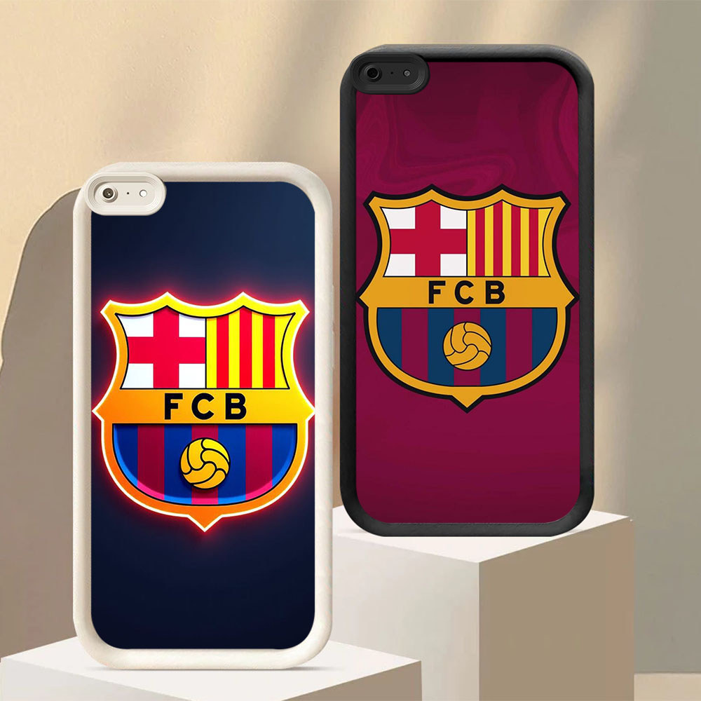 PC-1 Barcelona Silikon Casing untuk HP OPPO Realme Narzo A39 C30 F5 A37 A83 C30S N65 Narzo50iPrime P
