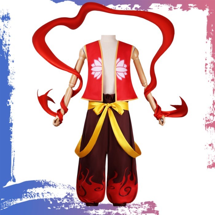Nezha's Motong Comes To The World Nezha COS Clothing Children's Performance Clothing Cosplay Clothe