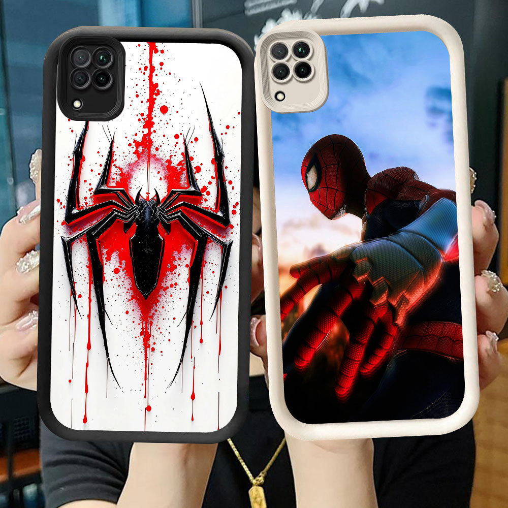 TS-7 SpiderMan Casing HP Untuk Samsung A12 A22 J2 J4 J6 J7 A03 Core Prime Pro Plus