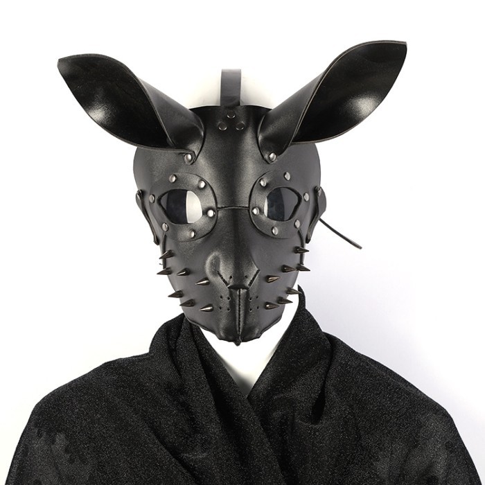 Cyberpunk Rabbit Halloween Mask Props Nightclub Dance Sexy Mask