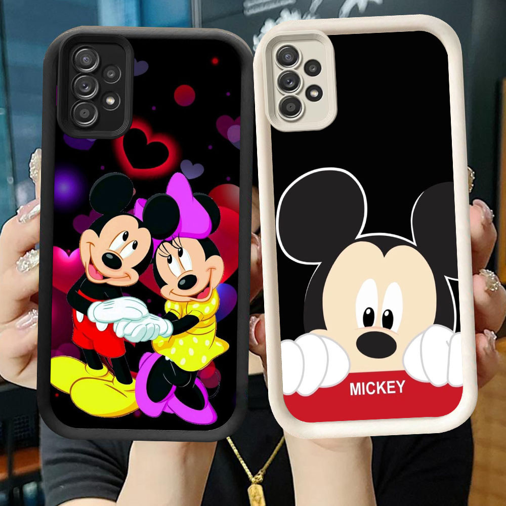 TS-75 Mickey Mouse Casing HP Untuk Samsung A32 A52 A52S A13 A53 A23 A73 A33 A72
