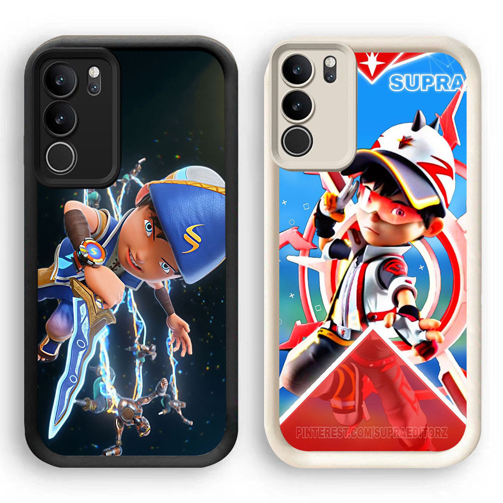 Casing HP Untuk VIVO Y19S Y200 Y300 V40 Lite Pro HR-9 Cool Boboiboy