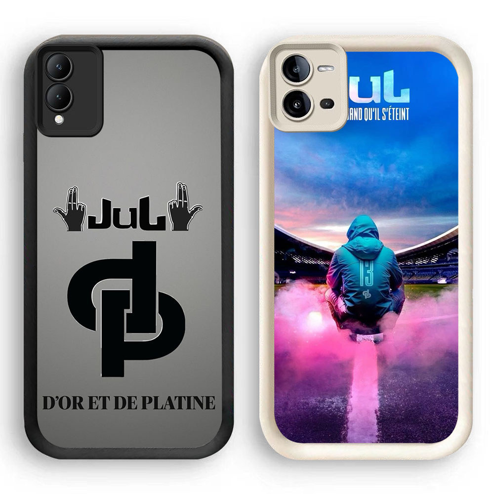 HR-99 Rapper JuL C'est Pas Des Lol Casing HP Untuk VIVO Y36 Y28S Y18 Y27S Y03t Y27 Y18i Y03