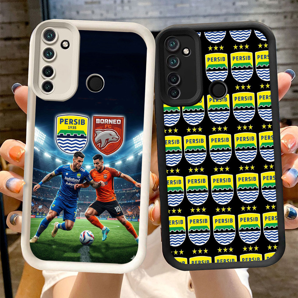 MH43 Persib Casing untuk Realme Narzo 5i 20A 6i 5s 5 10A 10 Kasus